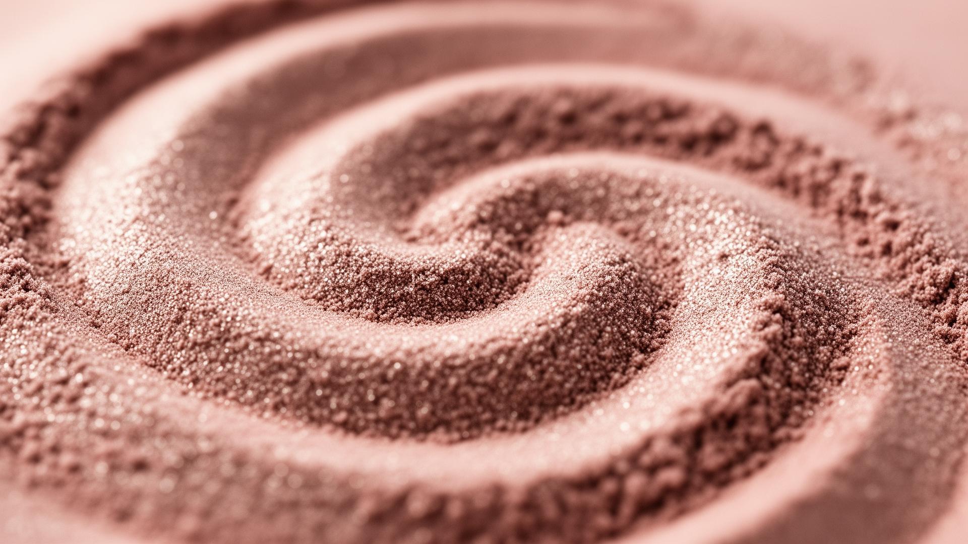 Macro powder texture
